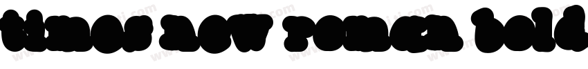 times new roman bold ltalic字体转换